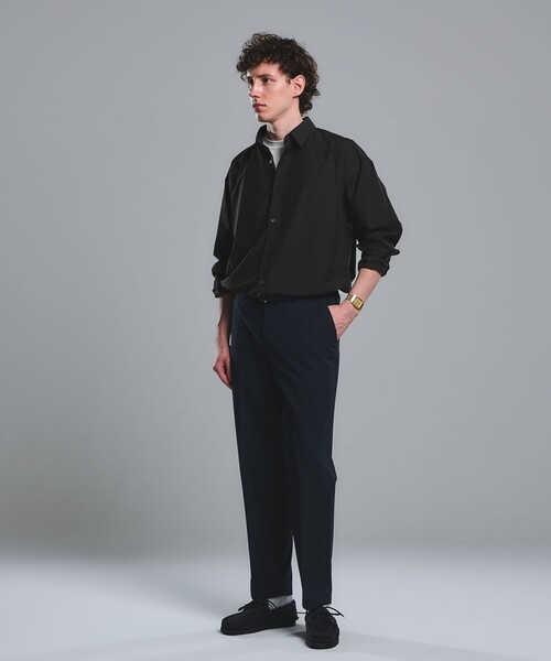 green label relaxing（グリーンレーベルリラクシング）の「120/2 ブロード レギュラーカラー シャツ（シャツ/ブラウス・メンズ・ダークグレー/コバルトブルー/モカ・XXL/XL/L/M/S）」の21枚目の写真