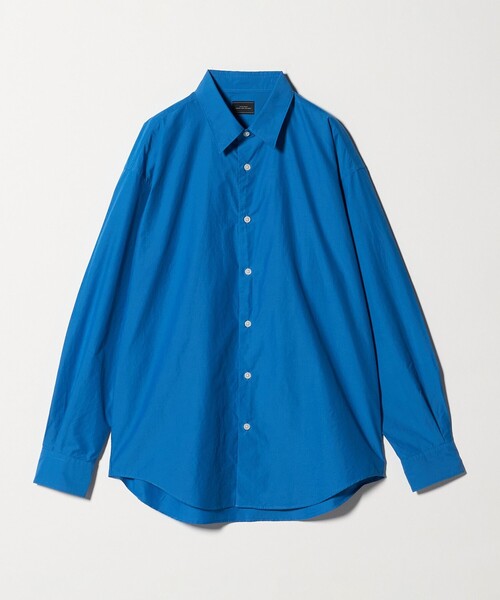 green label relaxing（グリーンレーベルリラクシング）の「120/2 ブロード レギュラーカラー シャツ（シャツ/ブラウス・メンズ・ダークグレー/コバルトブルー/モカ・XXL/XL/L/M/S）」の10枚目の写真