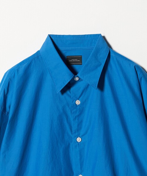 green label relaxing（グリーンレーベルリラクシング）の「120/2 ブロード レギュラーカラー シャツ（シャツ/ブラウス・メンズ・ダークグレー/コバルトブルー/モカ・XXL/XL/L/M/S）」の12枚目の写真