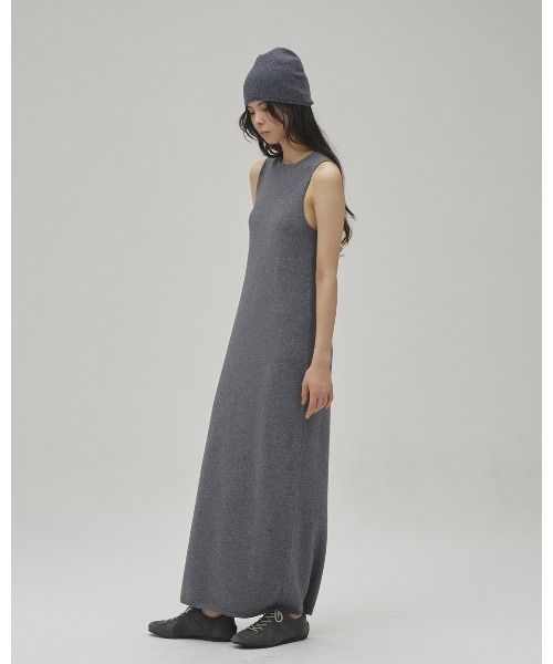 TODAYFUL(トゥデイフル)の「Cottonwool Pencil Dress(ワンピース・レディース・グレー/ブラック・38inch/36inch)」の5枚目の写真
