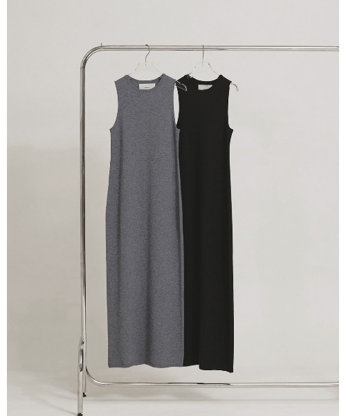 TODAYFUL(トゥデイフル)の「Cottonwool Pencil Dress(ワンピース・レディース・グレー/ブラック・38inch/36inch)」の7枚目の写真