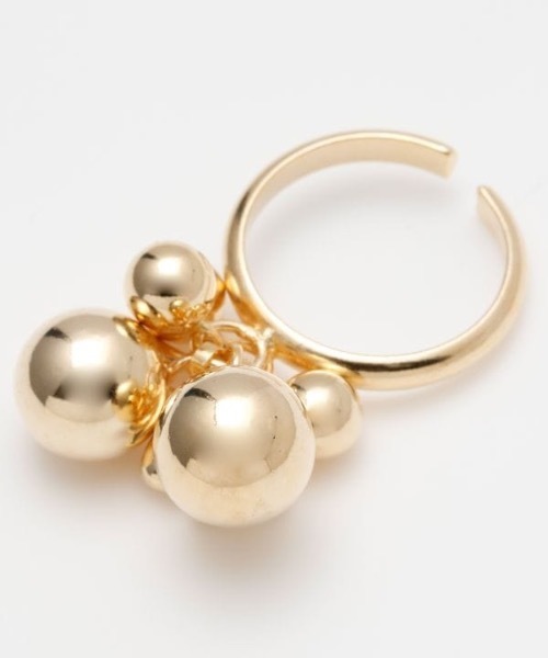 チャイハネ（チャイハネ）の「【チャイハネ】ツブツリング（リング・レディース・シルバー/ゴールド・FREE）」の4枚目の写真