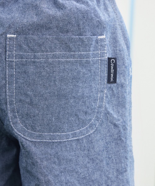 combimini(コンビミニ)の「ダンガリー2WAYショートパンツ(その他パンツ・キッズ・ブルー・80/90/100/110/120)」の12枚目の写真