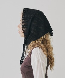 FUULLY STUDIO（フーリィーステューディオ）の「レーストライアングルスカーフ（ストール/ショール）」