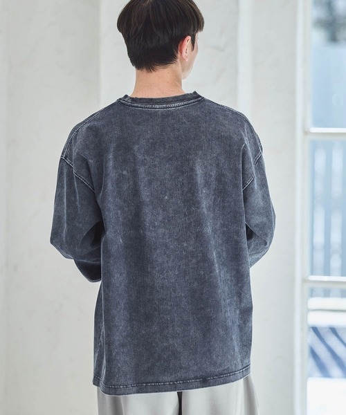 LAKOLE(ラコレ)の「デニムライクロンT / 638226(Tシャツ/カットソー・メンズ・ブルー/ブラック/ホワイト・LARGE/MEDIUM)」の9枚目の写真
