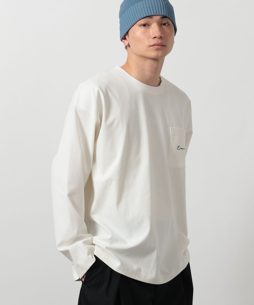 LAKOLE(ラコレ)の「デニムライクロンT / 638226(Tシャツ/カットソー・メンズ・ブルー/ブラック/ホワイト・LARGE/MEDIUM)」の11枚目の写真
