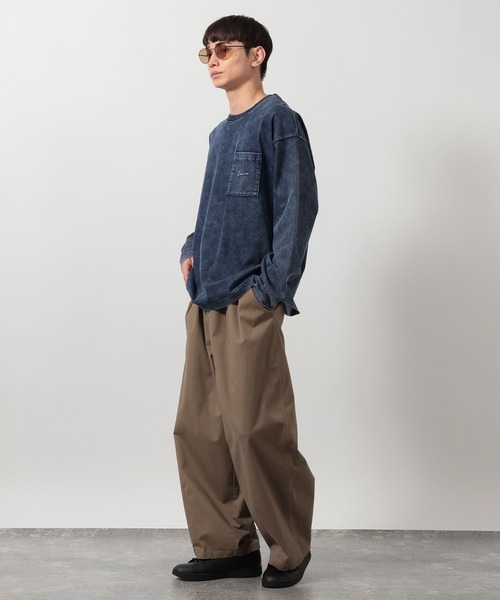 LAKOLE(ラコレ)の「デニムライクロンT / 638226(Tシャツ/カットソー・メンズ・ブルー/ブラック/ホワイト・LARGE/MEDIUM)」の14枚目の写真