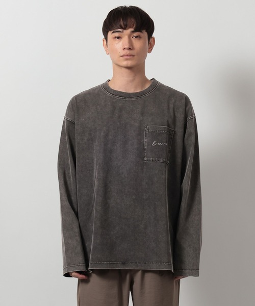 LAKOLE(ラコレ)の「デニムライクロンT / 638226(Tシャツ/カットソー・メンズ・ブルー/ブラック/ホワイト・LARGE/MEDIUM)」の17枚目の写真