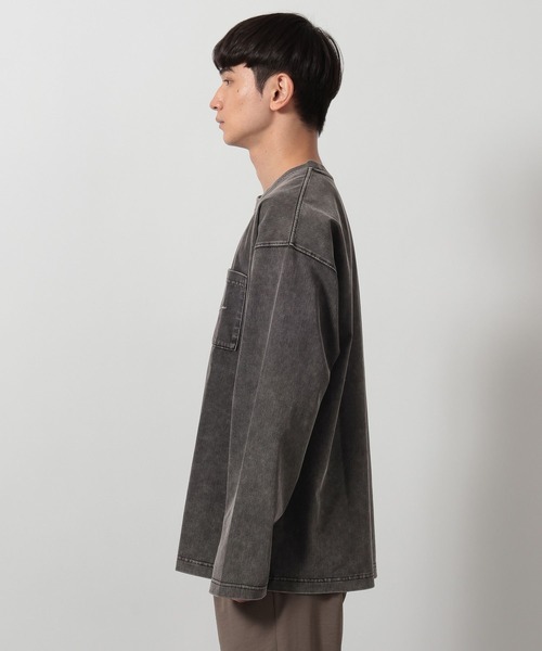 LAKOLE(ラコレ)の「デニムライクロンT / 638226(Tシャツ/カットソー・メンズ・ブルー/ブラック/ホワイト・LARGE/MEDIUM)」の18枚目の写真