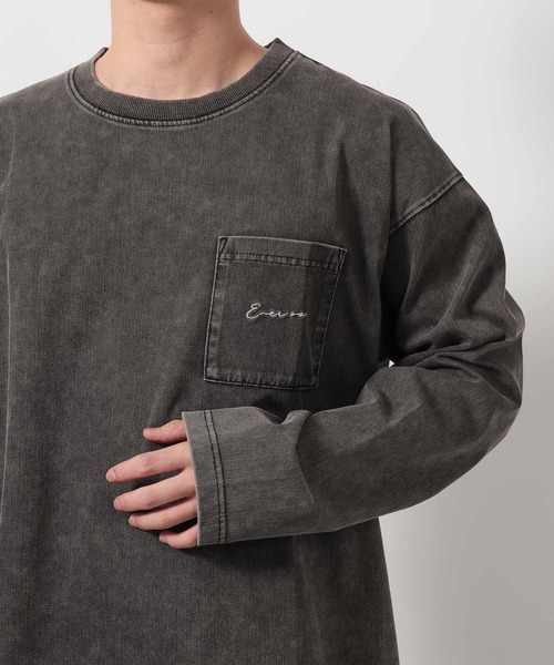 LAKOLE(ラコレ)の「デニムライクロンT / 638226(Tシャツ/カットソー・メンズ・ブルー/ブラック/ホワイト・LARGE/MEDIUM)」の21枚目の写真