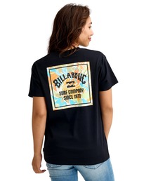 BILLABONG ウィメンズ BACK SQUARE BOY FIT Tシャツ 【2026年春夏モデル】