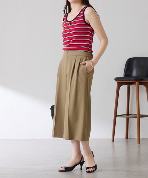 COLLAGE GALLARDAGALANTE(コラージュガリャルダガランテ)の「フルダルハーフパンツ(その他パンツ・レディース・ネイビー/キャメル・FREE)」の18枚目の写真