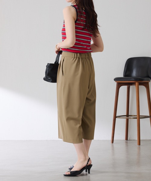 COLLAGE GALLARDAGALANTE(コラージュガリャルダガランテ)の「フルダルハーフパンツ(その他パンツ・レディース・ネイビー/キャメル・FREE)」の19枚目の写真
