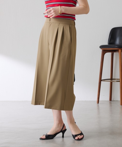 COLLAGE GALLARDAGALANTE(コラージュガリャルダガランテ)の「フルダルハーフパンツ(その他パンツ・レディース・ネイビー/キャメル・FREE)」の14枚目の写真