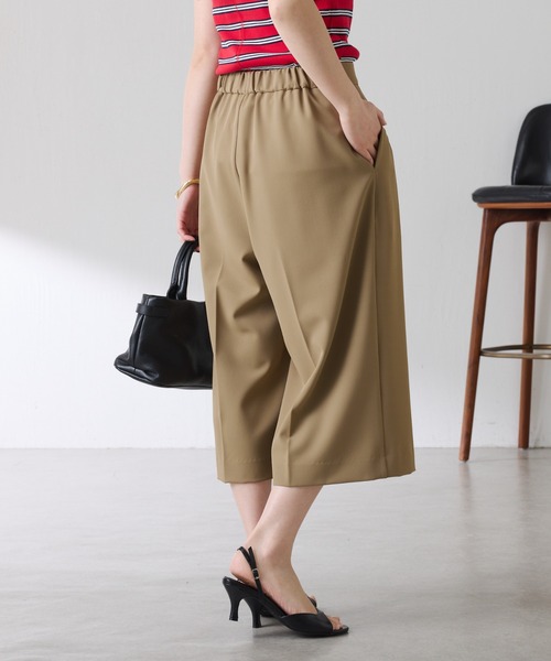 COLLAGE GALLARDAGALANTE(コラージュガリャルダガランテ)の「フルダルハーフパンツ(その他パンツ・レディース・ネイビー/キャメル・FREE)」の16枚目の写真