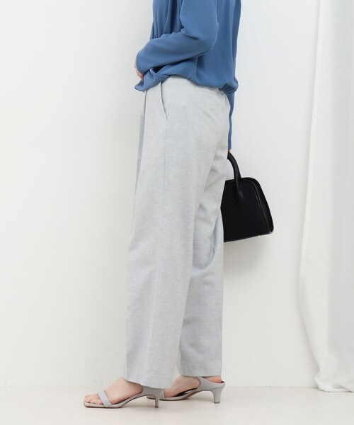 NOLLEY’S(ノーリーズ)の「ドライオックスセミワイドパンツ(その他パンツ・レディース・ネイビー/グレー系その他/ベージュ/ブルー系その他・36/38)」の22枚目の写真