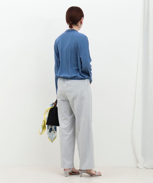 NOLLEY’S(ノーリーズ)の「ドライオックスセミワイドパンツ(その他パンツ・レディース・ネイビー/グレー系その他/ベージュ/ブルー系その他・36/38)」の21枚目の写真