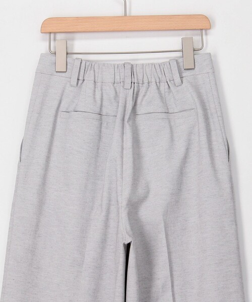NOLLEY’S(ノーリーズ)の「ドライオックスセミワイドパンツ(その他パンツ・レディース・ネイビー/グレー系その他/ベージュ/ブルー系その他・36/38)」の6枚目の写真