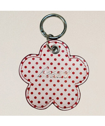 HEEARI（ヒアリー）の「ヒエリーフラワーレザーキーホルダー (4カラー)（その他小物）」