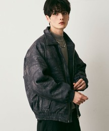 Abstract puffer jacket / アブストラクトパファージャケット