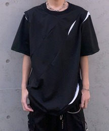 【26年春夏新作】メッシュ切替ギミックTシャツ