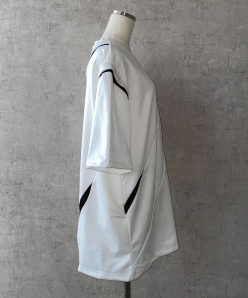 lilful(リルフル)の「【26年春夏新作】メッシュ切替ギミックTシャツ(Tシャツ/カットソー・メンズ・ブラック/ホワイト・M/L)」の13枚目の写真