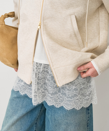 Spick & Span | レースドッキングレイヤードプルオーバー(Tシャツ/カットソー)