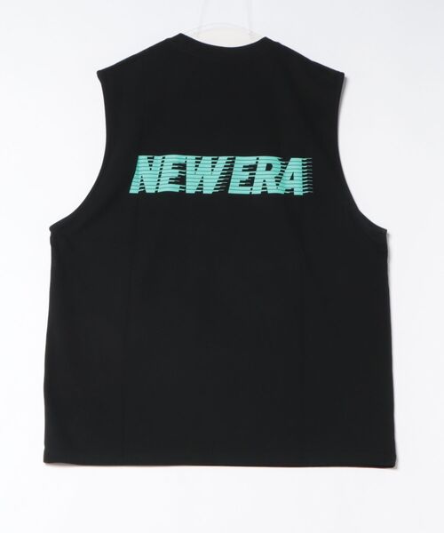 NEW ERA(ニューエラ)の「【ムラサキスポーツ別注】NEW ERA/ニューエラ タンクトップ バックプリント 15159361/15159362/15159363(タンクトップ・メンズ・ブラック×ブルー/ホワイト×ブラック/ブラック×ホワイト・M/XL/L)」の4枚目の写真