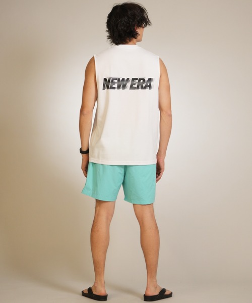 NEW ERA(ニューエラ)の「【ムラサキスポーツ別注】NEW ERA/ニューエラ タンクトップ バックプリント 15159361/15159362/15159363(タンクトップ・メンズ・ブラック×ブルー/ホワイト×ブラック/ブラック×ホワイト・M/XL/L)」の8枚目の写真
