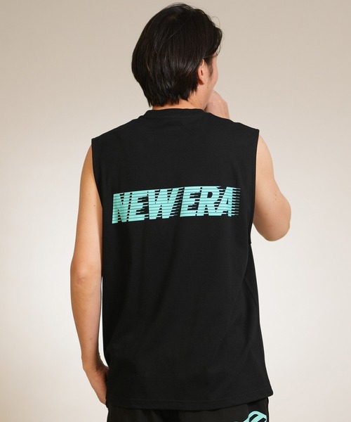 NEW ERA(ニューエラ)の「【ムラサキスポーツ別注】NEW ERA/ニューエラ タンクトップ バックプリント 15159361/15159362/15159363(タンクトップ・メンズ・ブラック×ブルー/ホワイト×ブラック/ブラック×ホワイト・M/XL/L)」の18枚目の写真