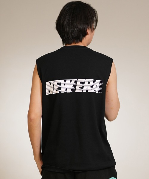 NEW ERA(ニューエラ)の「【ムラサキスポーツ別注】NEW ERA/ニューエラ タンクトップ バックプリント 15159361/15159362/15159363(タンクトップ・メンズ・ブラック×ブルー/ホワイト×ブラック/ブラック×ホワイト・M/XL/L)」の12枚目の写真