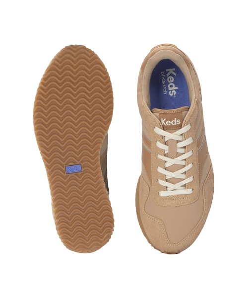 Keds(ケッズ)の「Keds ケッズ レナ ナイロン/レザー ベージュ(スニーカー・レディース・ベージュ・25.0cm/24.5cm/24.0cm/23.5cm/23.0cm/22.5cm)」の7枚目の写真