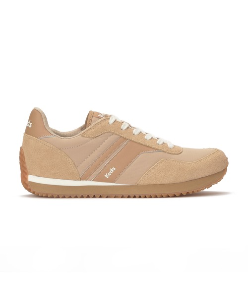 Keds(ケッズ)の「Keds ケッズ レナ ナイロン/レザー ベージュ(スニーカー・レディース・ベージュ・25.0cm/24.5cm/24.0cm/23.5cm/23.0cm/22.5cm)」の4枚目の写真