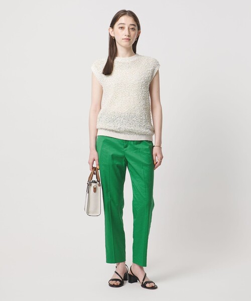 UNITED ARROWS(ユナイテッドアローズ)の「シャイニー スリム パンツ ‐ストレッチ ウォッシャブル‐(スラックス・レディース・ブラック/ライトブルー/ダークグレー/ネイビー/ケリーグリーン・32/34/40/36/38/42)」の15枚目の写真