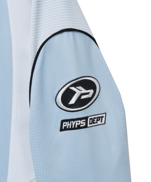PHYPS MOTORCYCLE(フィップスモーターサイクル)の「Motorcycle Jersey Long Sleeve Light Blue(Tシャツ/カットソー・レディース・その他・MEDIUM/LARGE/SMALL/X-LARGE)」の5枚目の写真