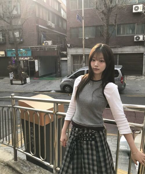 VETEZE(ベテゼ)の「Slim Fit Layered Sleeveless (Black/R)(Tシャツ/カットソー・レディース・その他・FREE)」の13枚目の写真