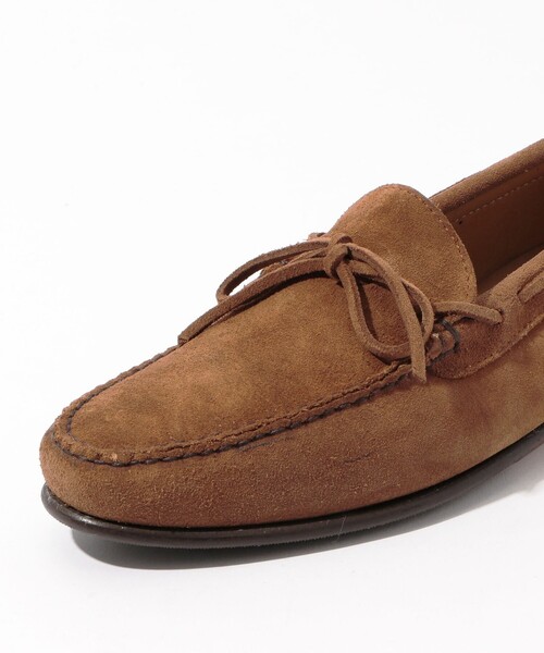 CASTELLANO（カステラーノ）の「CASTELLANO スウェード リボンタッセル ローファー（ローファー・メンズ・ブラウン・40/41/42）」の6枚目の写真