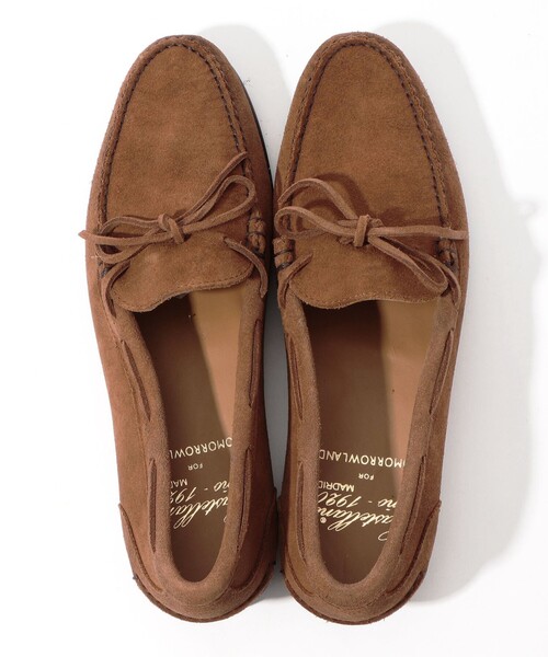 CASTELLANO（カステラーノ）の「CASTELLANO スウェード リボンタッセル ローファー（ローファー・メンズ・ブラウン・40/41/42）」の8枚目の写真
