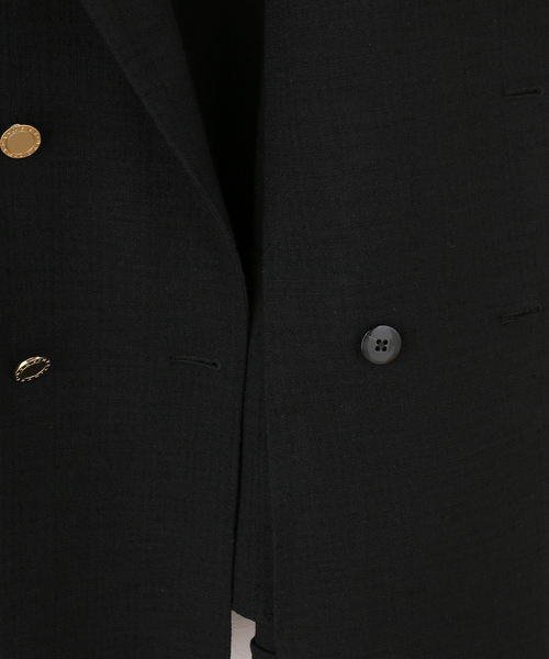 Couture d'adam（クチュールドアダム）の「COUTURE D'ADAM/クチュールドアダム Double JK Summer Tweed（テーラードジャケット・レディース・ブラック・38）」の6枚目の写真