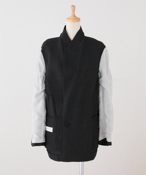 Couture d'adam（クチュールドアダム）の「COUTURE D'ADAM/クチュールドアダム Double JK Summer Tweed（テーラードジャケット・レディース・ブラック・38）」の8枚目の写真