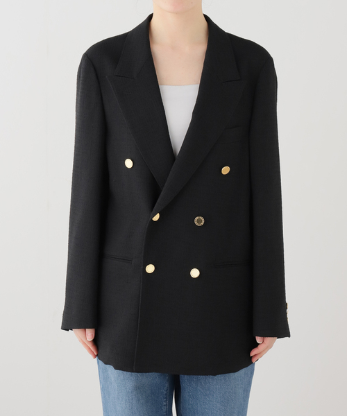 Couture d'adam（クチュールドアダム）の「COUTURE D'ADAM/クチュールドアダム Double JK Summer Tweed（テーラードジャケット・レディース・ブラック・38）」の13枚目の写真