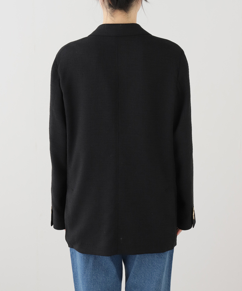 Couture d'adam（クチュールドアダム）の「COUTURE D'ADAM/クチュールドアダム Double JK Summer Tweed（テーラードジャケット・レディース・ブラック・38）」の15枚目の写真