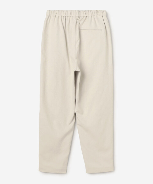 Morris & Sons（モリスアンドサンズ）の「MORRIS & SONS | タックイージーパンツ WOMEN（スラックス・レディース・ダークグレー/アイボリー/カーキ・1/0）」の7枚目の写真