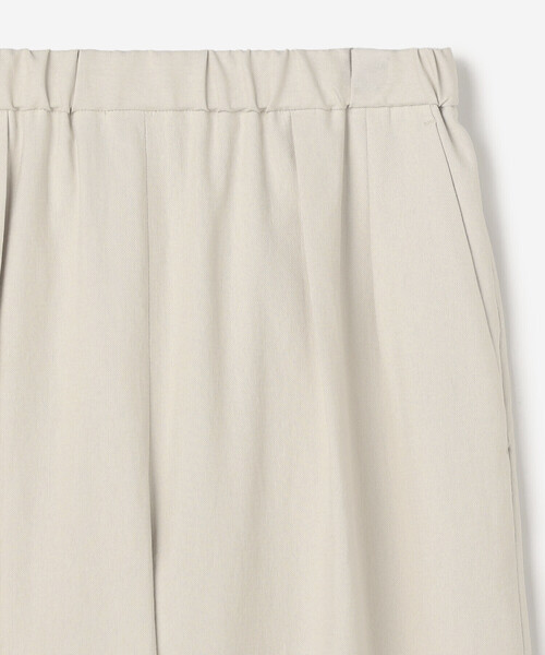 Morris & Sons（モリスアンドサンズ）の「MORRIS & SONS | タックイージーパンツ WOMEN（スラックス・レディース・ダークグレー/アイボリー/カーキ・1/0）」の8枚目の写真