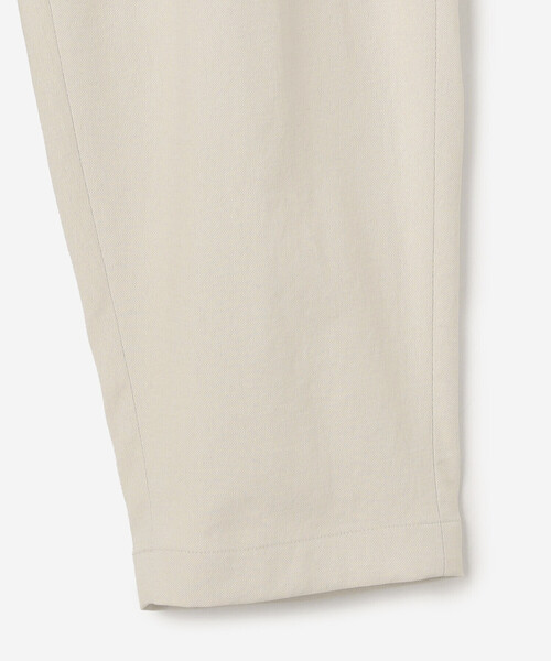 Morris & Sons（モリスアンドサンズ）の「MORRIS & SONS | タックイージーパンツ WOMEN（スラックス・レディース・ダークグレー/アイボリー/カーキ・1/0）」の11枚目の写真