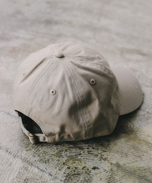 BEAMS RECORDS(ビームスレコーズ)の「BEAMS RECORDS / LOGO Cap(キャップ・メンズ・ブラック/ベージュ・ONE SIZE)」の12枚目の写真