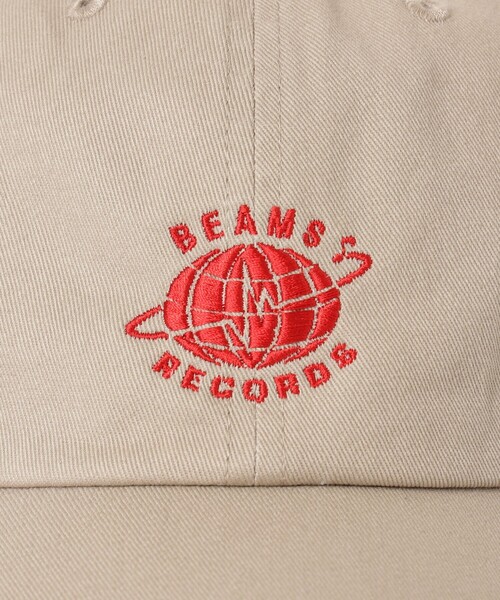 BEAMS RECORDS(ビームスレコーズ)の「BEAMS RECORDS / LOGO Cap(キャップ・メンズ・ブラック/ベージュ・ONE SIZE)」の14枚目の写真