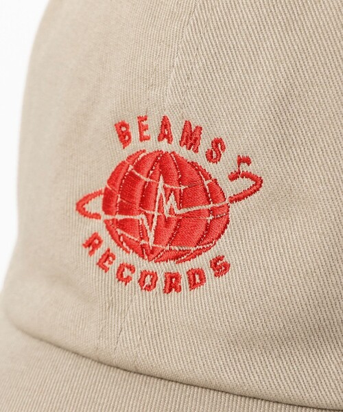 BEAMS RECORDS(ビームスレコーズ)の「BEAMS RECORDS / LOGO Cap(キャップ・メンズ・ブラック/ベージュ・ONE SIZE)」の20枚目の写真