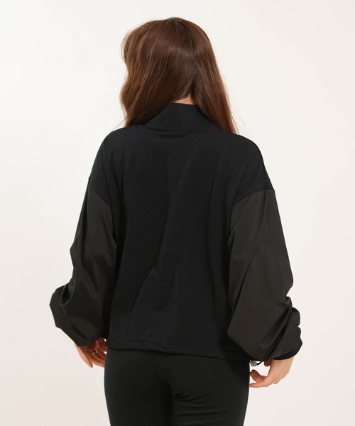 RVCA(ルーカ)の「RVCA/ルーカ 水着 ラッシュガード 長袖 ジャケット セットアップ対応 SURF SNAP JKT BG043868 UT(ブルゾン・レディース・ブラック/ホワイト/ライトカーキ・M/S)」の14枚目の写真