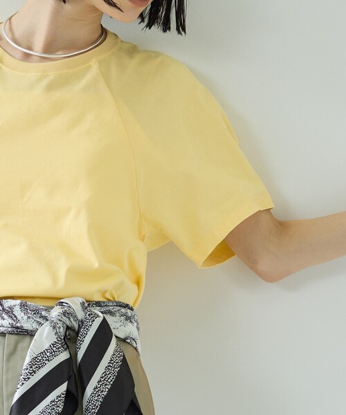 GALLEST(ギャレスト)の「ラグランフォルムカットソー(Tシャツ/カットソー・レディース・ベージュ/ブラック/ホワイト/イエロー系その他・38)」の17枚目の写真